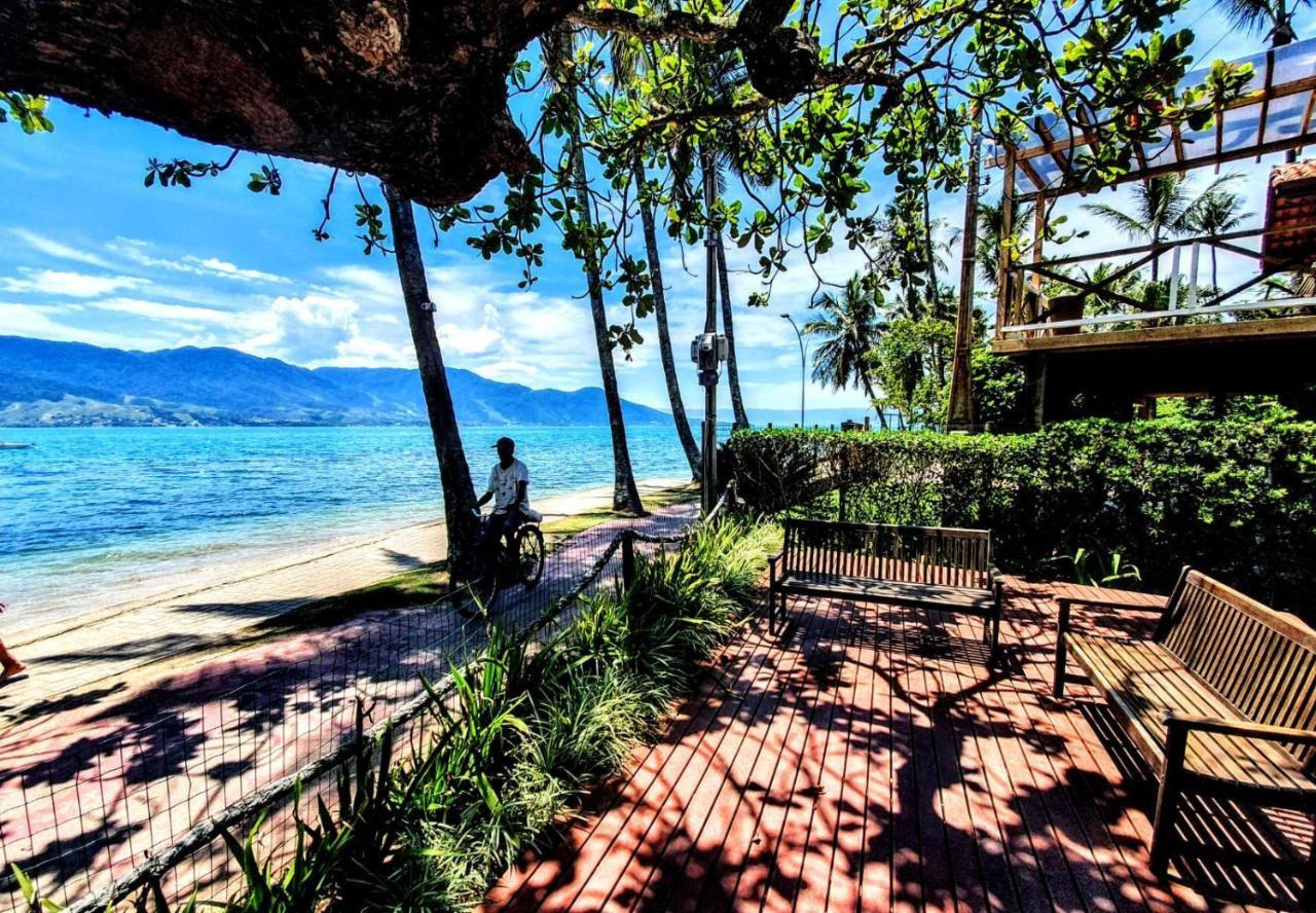 Aconchego E Pe Na Areia Em Ilhabela Villa Exteriör bild