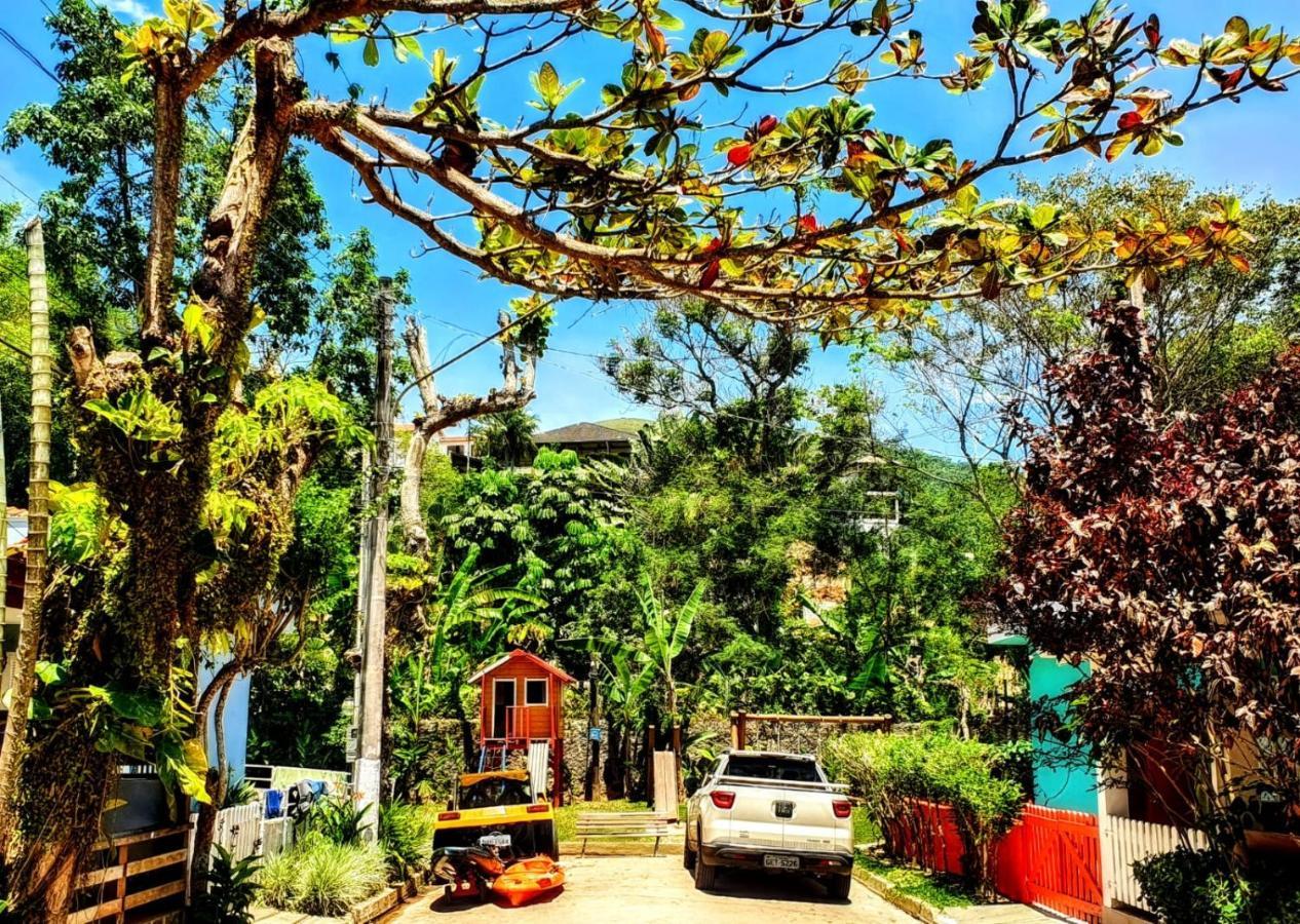 Aconchego E Pe Na Areia Em Ilhabela Villa Exteriör bild